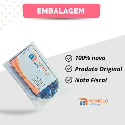 Imagem de 50 Lixas P/ Pés Refil Descartável Pequeno Base quadrada