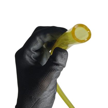 Imagem de 50 Metros de Mangueira Combustível Silicone Amarela 12mm x 2,5mm Borrachas Londrina