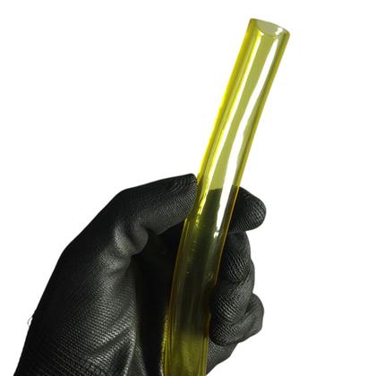 Imagem de 50 Metros de Mangueira Combustível Silicone Amarela 12mm x 2,5mm Borrachas Londrina