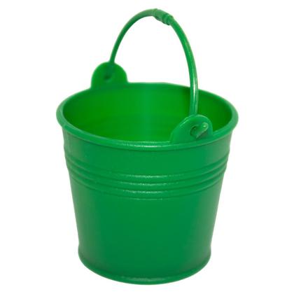 Imagem de 50 Mini Baldes Plástico Baldinhos Com Alça Lembrancinhas natal ceia ano novo decoração festa anivers