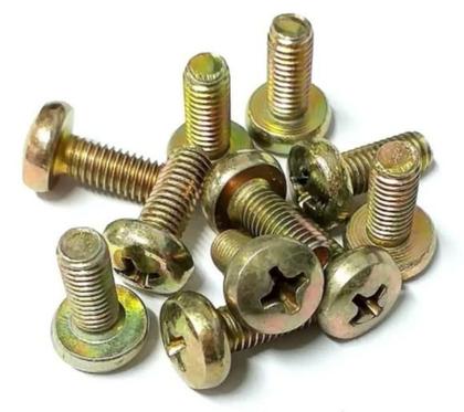 Imagem de 50 Pç Parafuso Máquina Cabeça Panela Phillips M3 3mm x 8mm