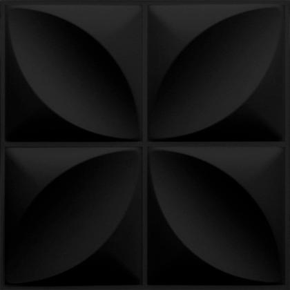 Imagem de 50 Placas Pvc 3d Revestimento de Parede Auto relevo decorativa Quarto Sala Cozinha 25cm x 25cm