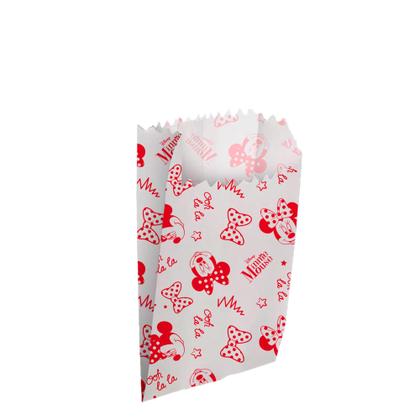 Imagem de 50 Sacos De papel Temático festa Minnie Mouse Decoração