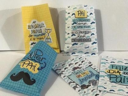 Imagem de 50 Saquinhos - Dias Dos Pais Embalagem Lembrancinha