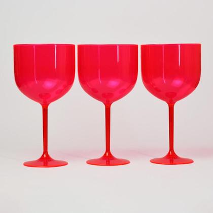 Imagem de 50 Taças Coloridas 580ml De Gin/Drink Acrílico Premium