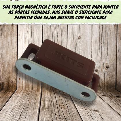 Imagem de 50 Trinco Porta de Armario Fecho Trava Magnetica Ima Moveis