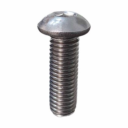 Imagem de 50 Un Parafuso Allen Cabeça Abaulada Inox 06x30mm Fio 1,0 MA