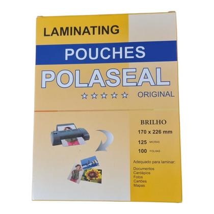 Imagem de 50 Un Polaseal Original P/ Plastificação 1/2 Ofício 0,05