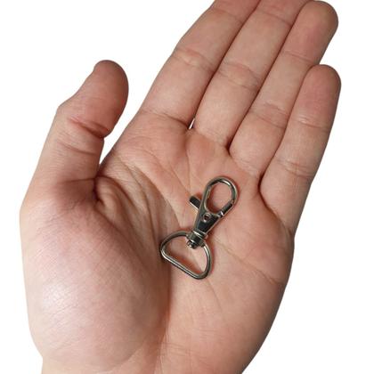 Imagem de 50 Unidades Fechos Com Lagosta Para Fita De 1,5cm Cracha Cordão Chaveiro