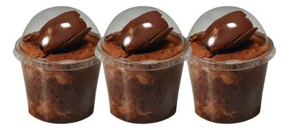 Imagem de 50 Unidades Mini Copo Pote Com Tampa Bolha 60ml