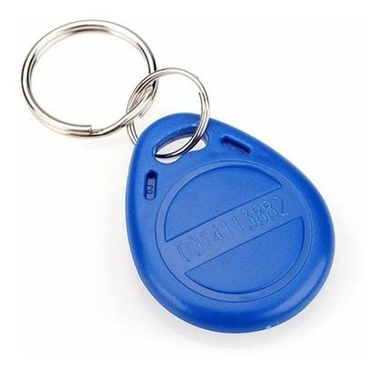 Imagem de 50 Unidades Tag Chaveiro Com Código Rfid 125khz Azul
