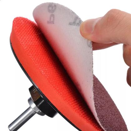 Imagem de 50 X Lixas Disco Grão Liso 225mm 9 Polegadas Lixadeira Politriz KaQi