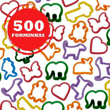 Imagem de 500 Cortadores de Massinhas de Modelar - Atacado - Forminhas