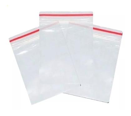 Imagem de 500 Sacos Saquinho Zip Lock Hermético 7x10cm Plastico Zip Lock