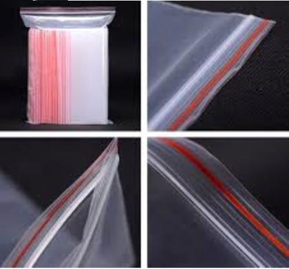 Imagem de 500 Sacos Saquinho Zip Lock Hermético 7x10cm Plastico Zip Lock
