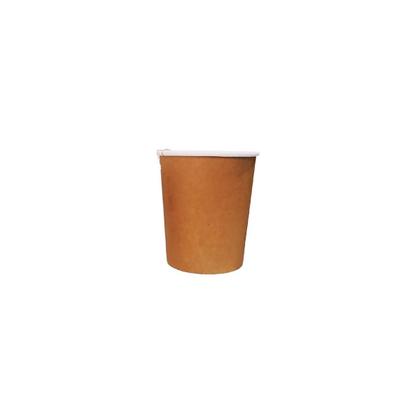 Imagem de 500Un Copo Papel Biodegradável Térmico Café 140Ml Kraft