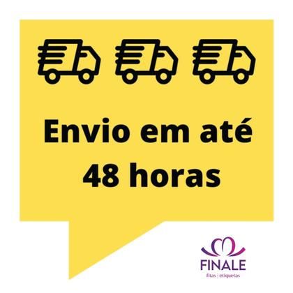 Imagem de 50m Fita De Cetim Personalizada N5 - 2,2cm