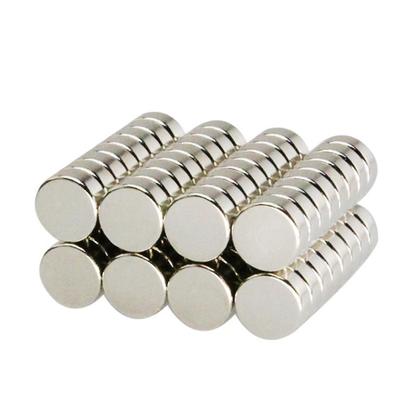 Imagem de 50pcs. Imã De Neodímio 10x4 Super Forte 10mm X 4mm N35
