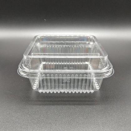 Imagem de 50Un Embalagem Bolo Pote 200Ml Quadrada Descartáve Brigadeir