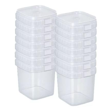 Imagem de 50un Pote Quadrado Com Lacre Bolo No Pote Descartável 220ml Wsplasticos Bolo Gourmet