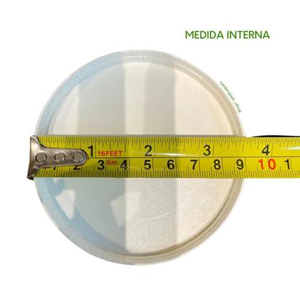 50un Tampa Papel Branca Zero Plástico 9,1cm 100% Bio - ANDERS Pack Imagem de 50un Tampa Papel Branca Zero Plástico 9,1cm 100% Bio