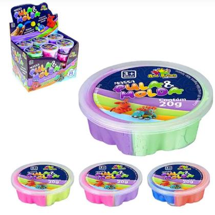 Imagem de 5Massa Elástica Modelar Pula e Molda Diversão e Criatividade