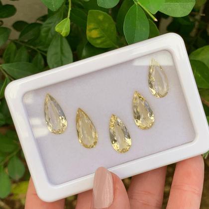 Imagem de 5ø  20,14ct - Berilo Amarelo Gota