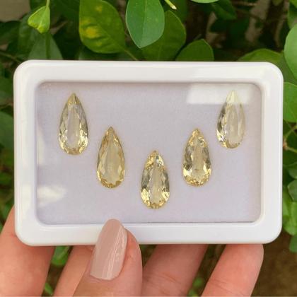 Imagem de 5ø  20,14ct - Berilo Amarelo Gota