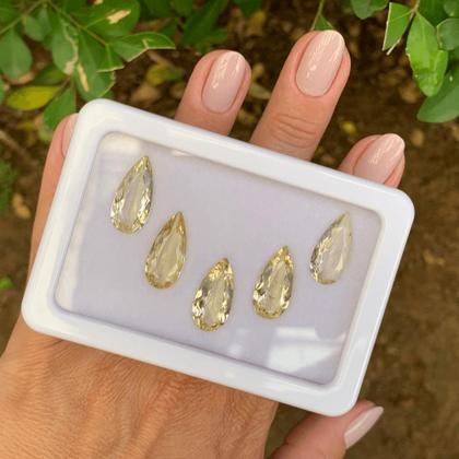 Imagem de 5ø  20,14ct - Berilo Amarelo Gota