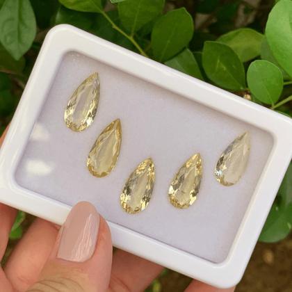 Imagem de 5ø  20,14ct - Berilo Amarelo Gota