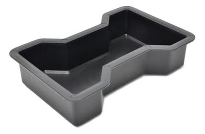 Imagem de 5un Forma Plastica p Fabricar Bloquete Ossinho Bloco Concreto Tijolo 25x15x6 Piso Concreto Jardim Obra