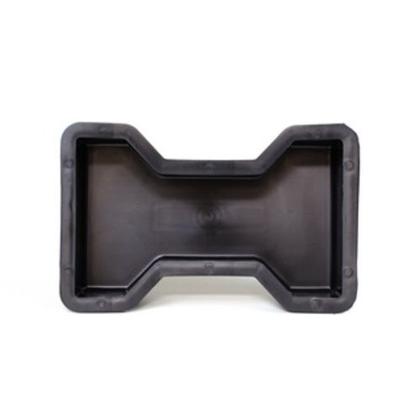 Imagem de 5un Forma Plastica p Fabricar Bloquete Ossinho Bloco Concreto Tijolo 25x15x6 Piso Concreto Jardim Obra