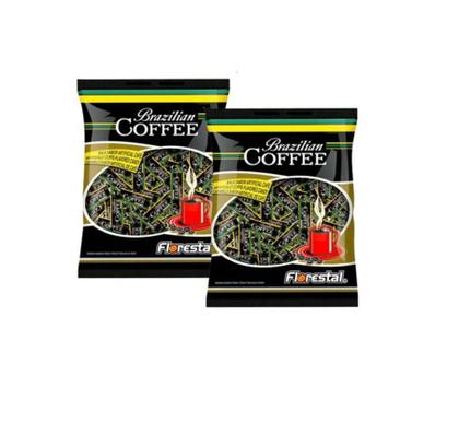 Imagem de 5un Pacotes Bala de Café Florestal Brazilian Coffee de 500gr