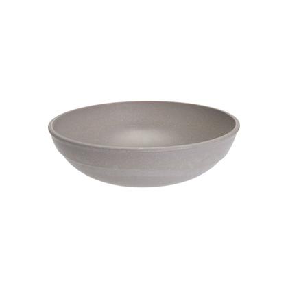 Imagem de 5un Saladeira redonda 2,4lt tigela bowl 25cm Cinza petra