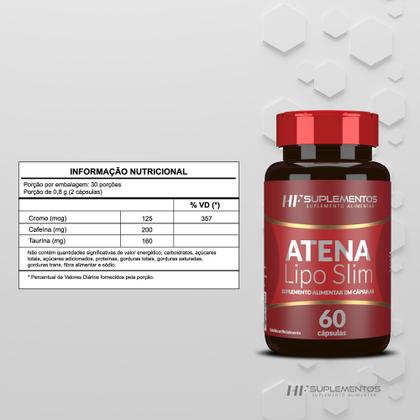Imagem de 5x Atena Lipo Slim Hf Suplements 60 Caps Cada