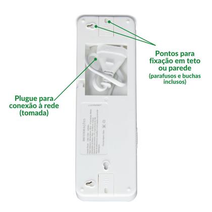 Imagem de 5x Bloco iluminação recarregavel falta energia bivolt