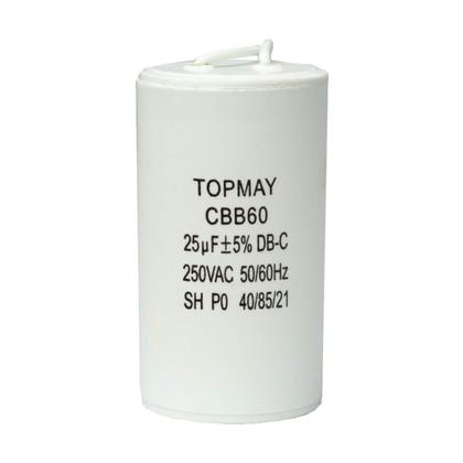 Imagem de 5x Capacitor Partida 25uf - 250v P/ Motor Portão Eletrônico