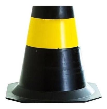 Imagem de 5x Cone Sinalização Rígido Plt 75cm Trânsito Epi