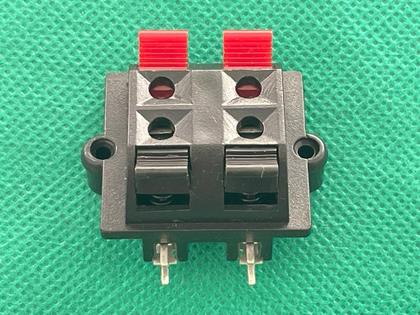 Imagem de 5x Conector Borne Pressão Duplo Para Caixa Acustica