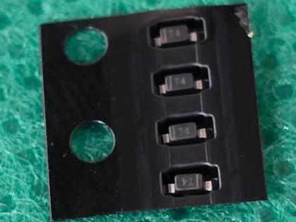 Imagem de 5x Diodo 1n4148wtg-t4 = 1n4148 = T4 Smd Sod523