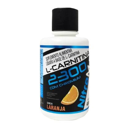 Imagem de 5x l-carnitina 2300 com chromium 480ml sabor laranja
