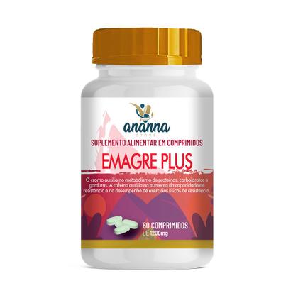 Imagem de 5x Suplemento Emagre Plus 60 Comprimidos 1200mg