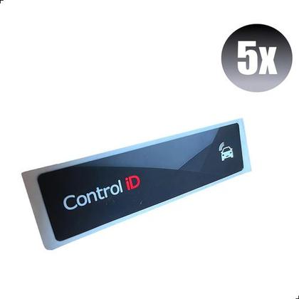 Imagem de 5x Tag Adesivo Uhf Veicular Para Antena Control Id Iduhf