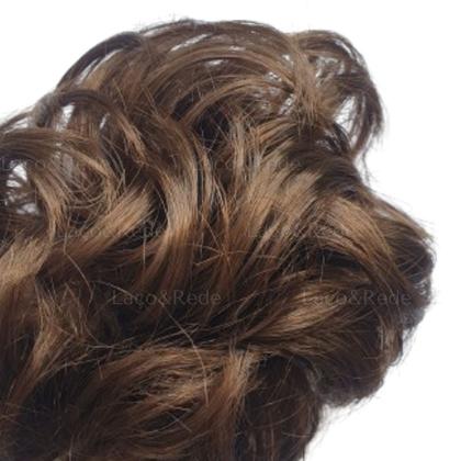 Imagem de 6 Aplique rabico Grego Sintético rabico Coque de cabelo