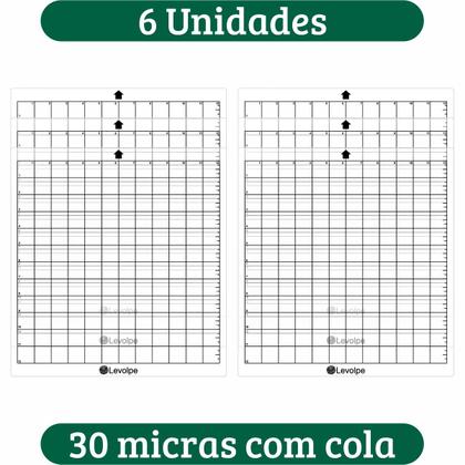 Imagem de 6 Bases De Corte P/ Silhouette Cameo Plotter Com Cola 30x30