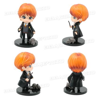 Imagem de 6 Bonecos Harry Potter Hermione Rony Action Figures Coleção