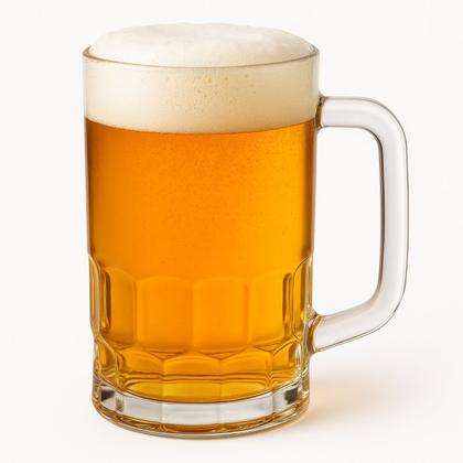 Imagem de 6 Canecas De Vidro Glacial Para chopp e Cerveja 335ml Bar