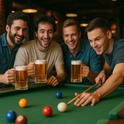 Imagem de 6 Canecas De Vidro Glacial Para chopp e Cerveja 335ml Bar