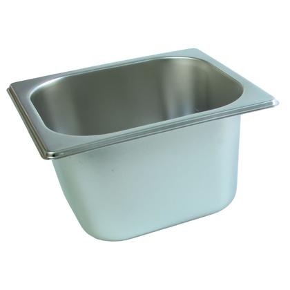 Imagem de 6 Cubas Gastronomica Inox GN1/6 17,6x16,2x15 Buffet Rechaud