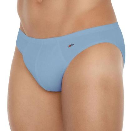 Imagem de 6 Cuecas Tradicional Básica Modelo Slip Light Zorba Em Cotton Algodão